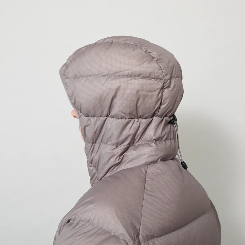 Hiking Patrol Horizon 800FP Hooded Down Jacket Slate Brown-8