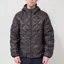 Hiking Patrol Base LT Down Hooded Jacket Charcoal Black
