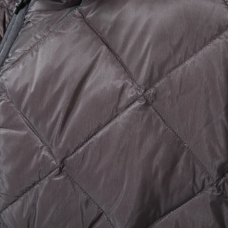 Hiking Patrol Base LT Down Hooded Jacket Charcoal Black-8