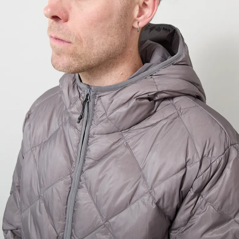 Hiking Patrol Base LT Down Hooded Jacket Grey-7