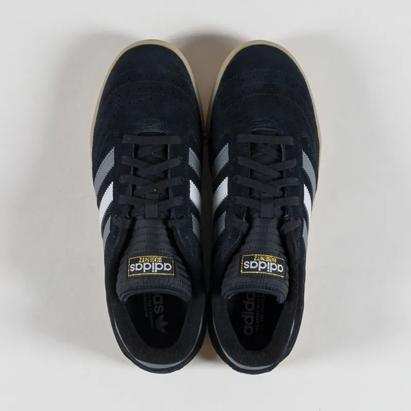 Adidas Skateboarding Busenitz Indoor Super Shoes Black Grey-6