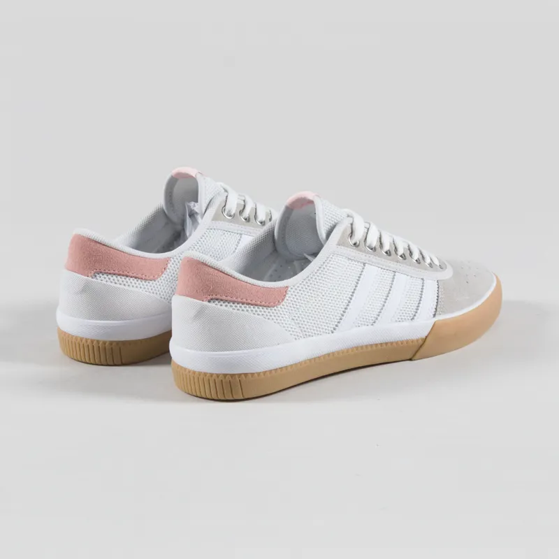 Adidas Skateboarding Lucas Premiere Shoes FTWR White Crystal White Haze Coral-1