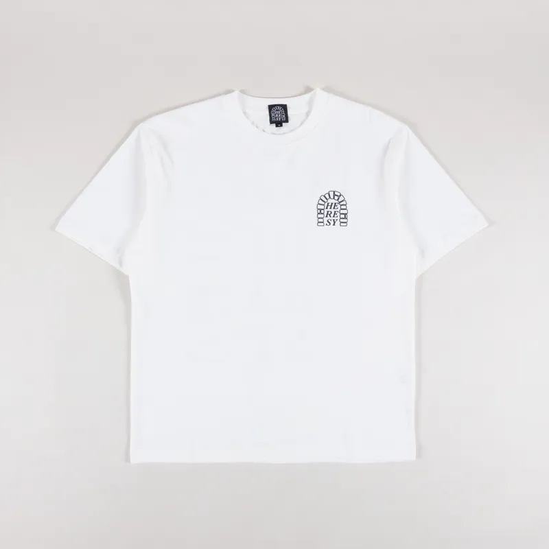 Heresy Arch T Shirt Ecru-1