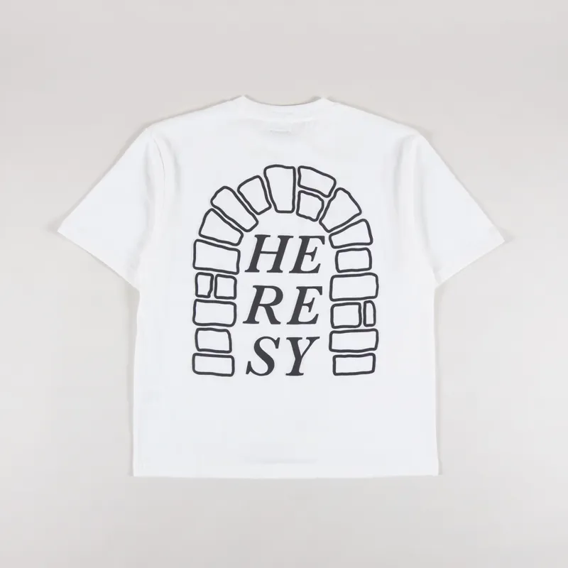 Heresy Arch T Shirt Ecru