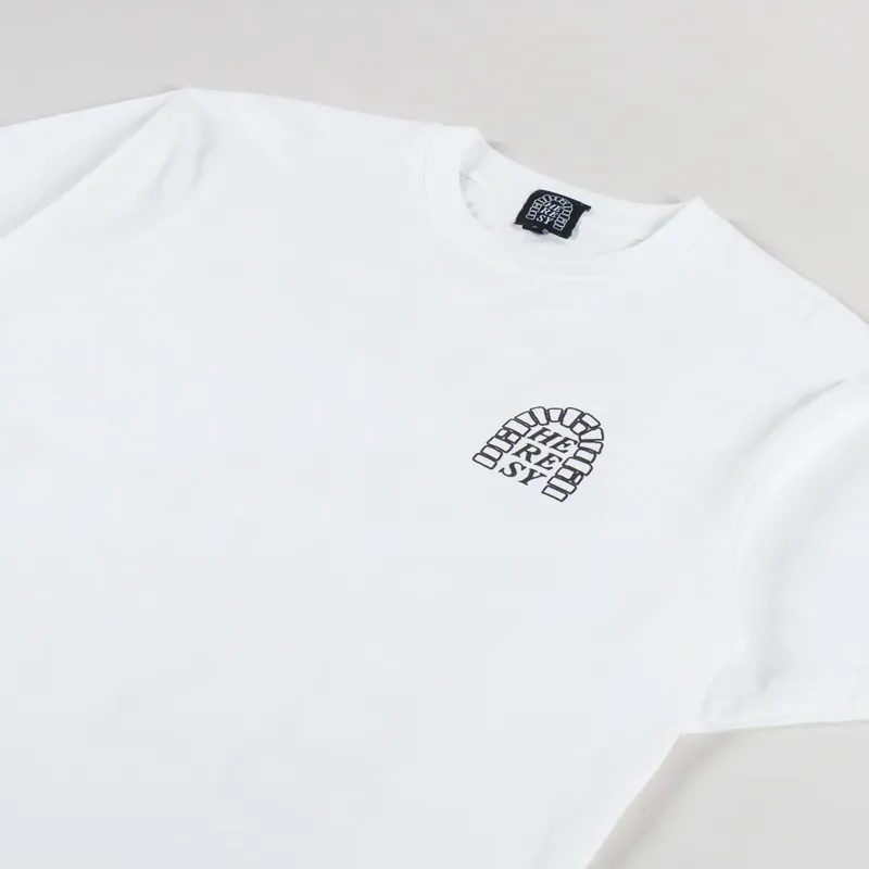 Heresy Arch T Shirt Ecru-2