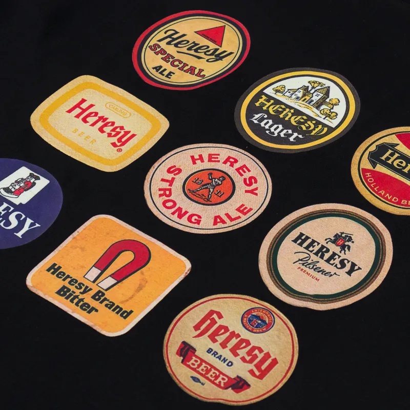 Heresy Beer T Shirt Black-2