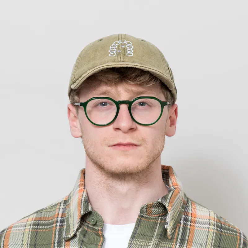 Heresy Arch Soft Peak Hat Green-1