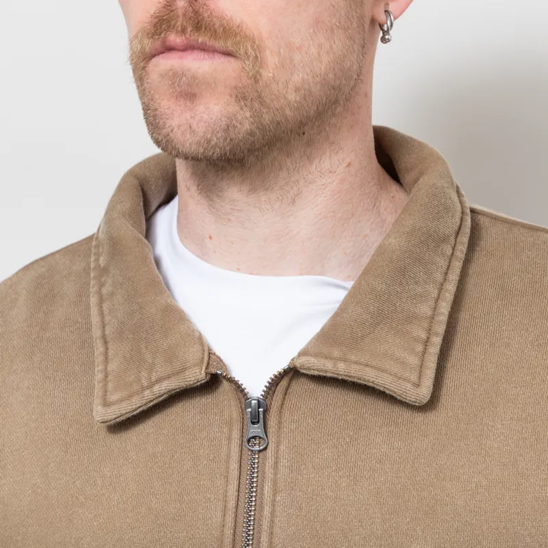 Heresy Green Man Quarter Zip Biscuit-5