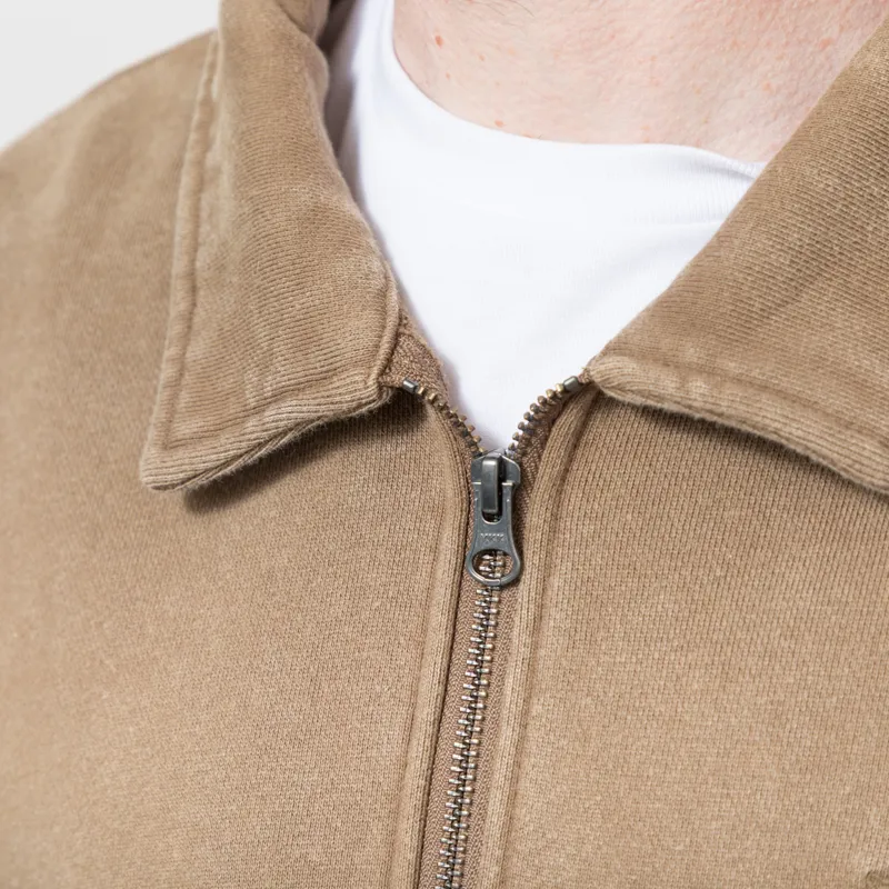 Heresy Green Man Quarter Zip Biscuit-6