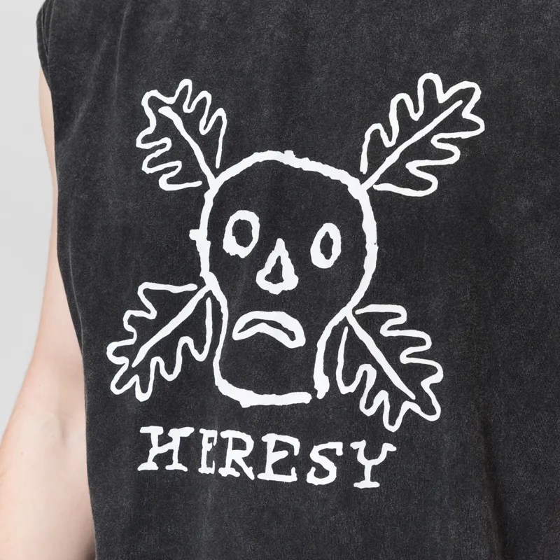 Heresy Green Man Vest Ash-4