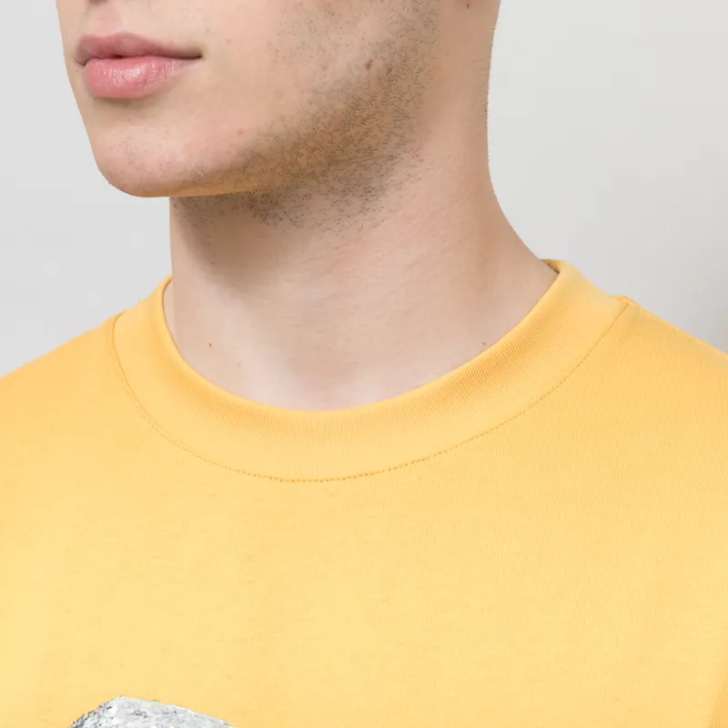 Heresy Stone Phone T Shirt Yellow-3