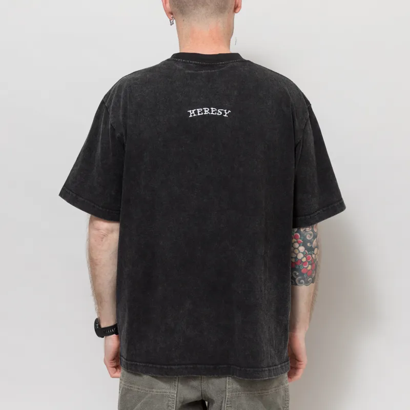 Heresy Arch Pocket T Shirt Ash-2