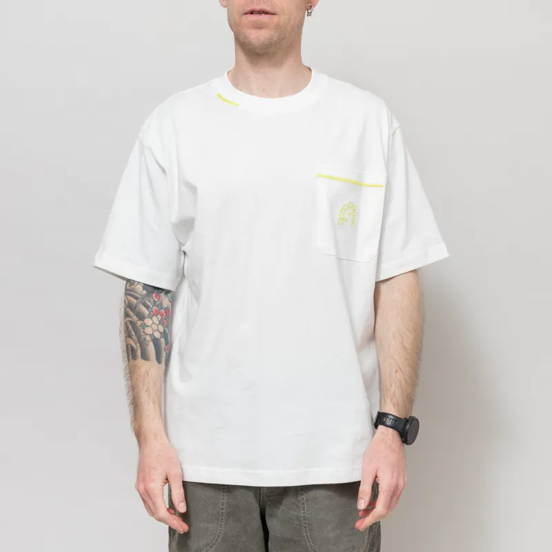 Heresy Arch Pocket T Shirt Ecru