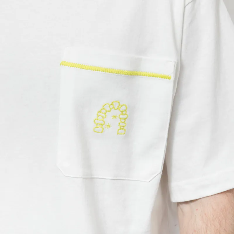 Heresy Arch Pocket T Shirt Ecru-4
