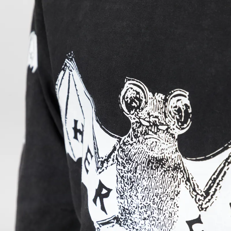 Heresy Bats Long Sleeve T Shirt Black-6