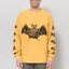 Heresy Bats Long Sleeve T Shirt Yellow