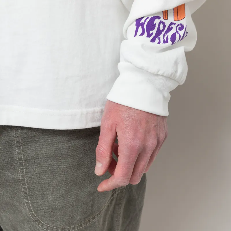 Heresy Barbarian Long Sleeve T Shirt Ecru-7