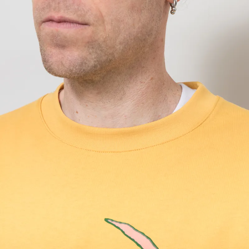 Heresy Barbarian Long Sleeve T Shirt Yellow-3