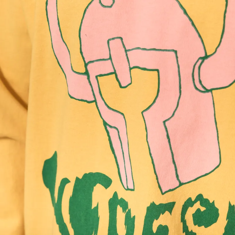 Heresy Barbarian Long Sleeve T Shirt Yellow-6