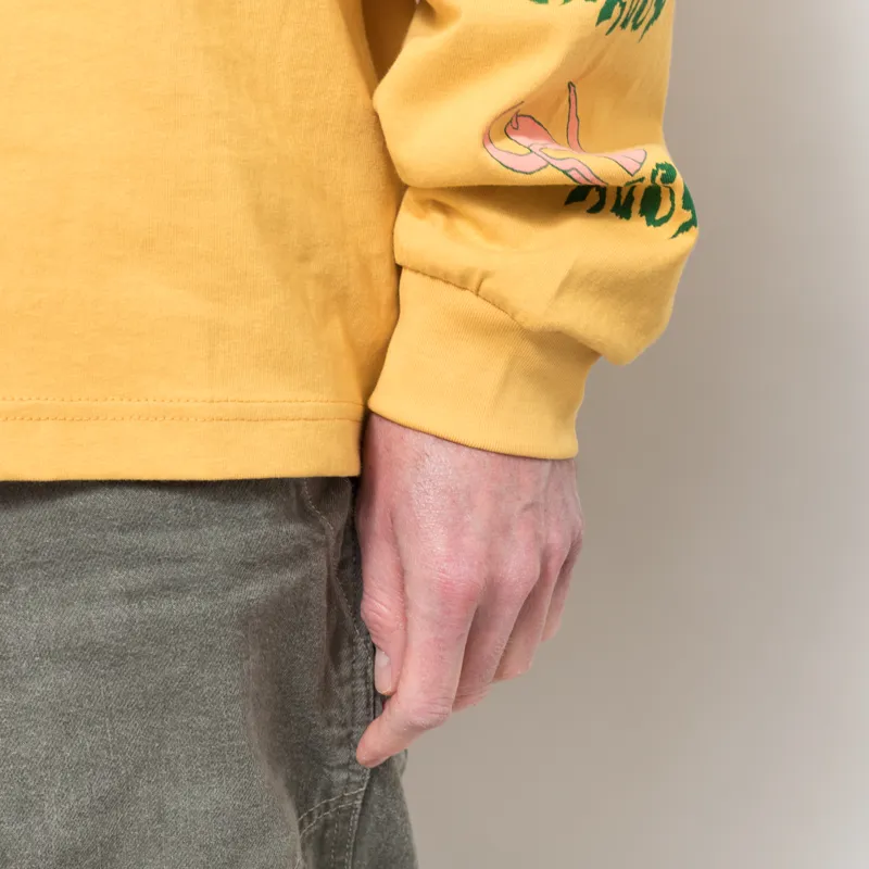 Heresy Barbarian Long Sleeve T Shirt Yellow-7