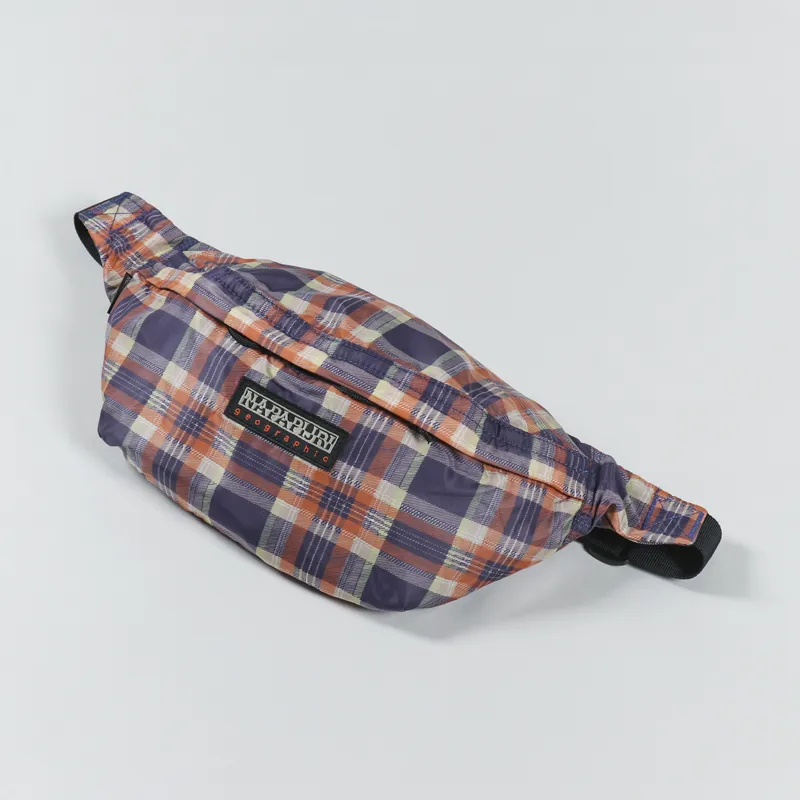 Napapijri x Liberty Tournefort Waistbag Check Blue-7