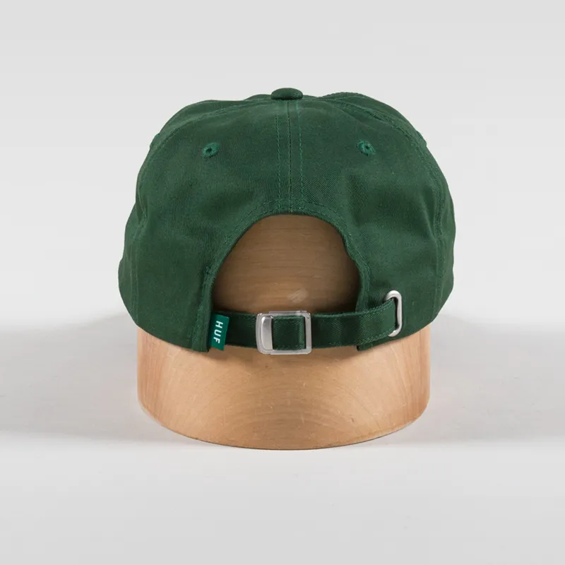 Huf Bloom Six Panel Cap Hunter Green-3