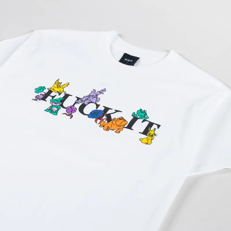 Huf Trip T Shirt White-1