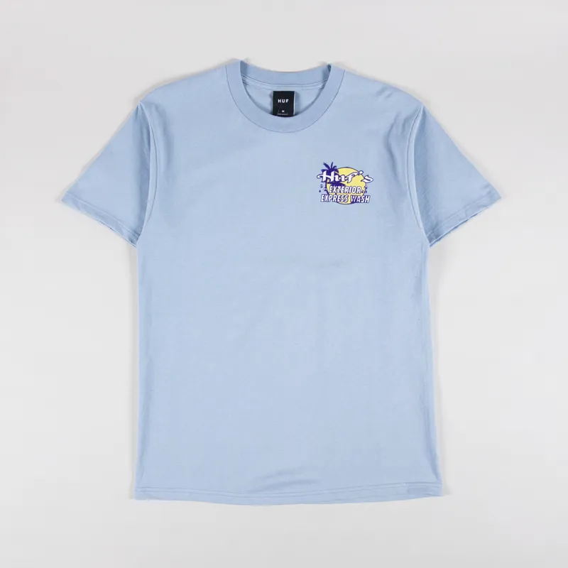 Huf Full Service T Shirt Sky-1