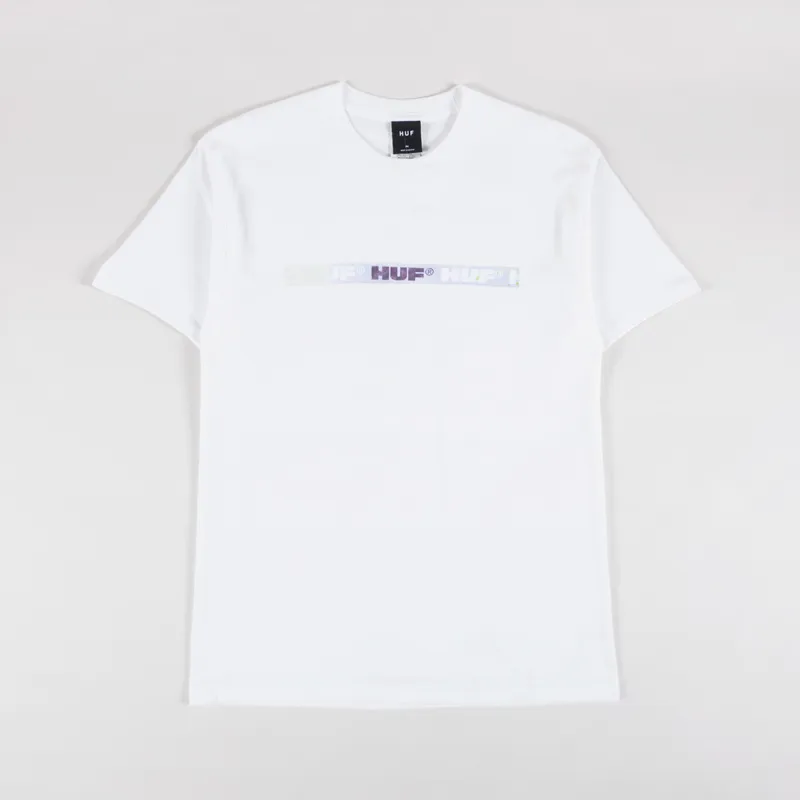 Huf Admission T Shirt White-1