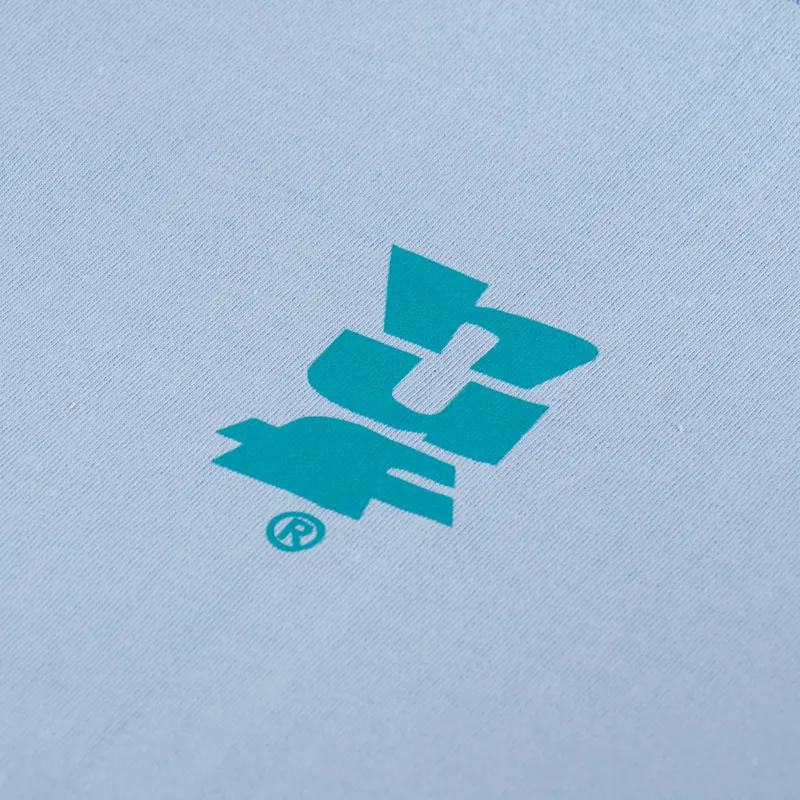 Huf Set Megablast T Shirt Sky-2