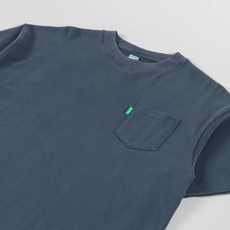 ICHPIG Heavyweight Pocket T Shirt Steel-1