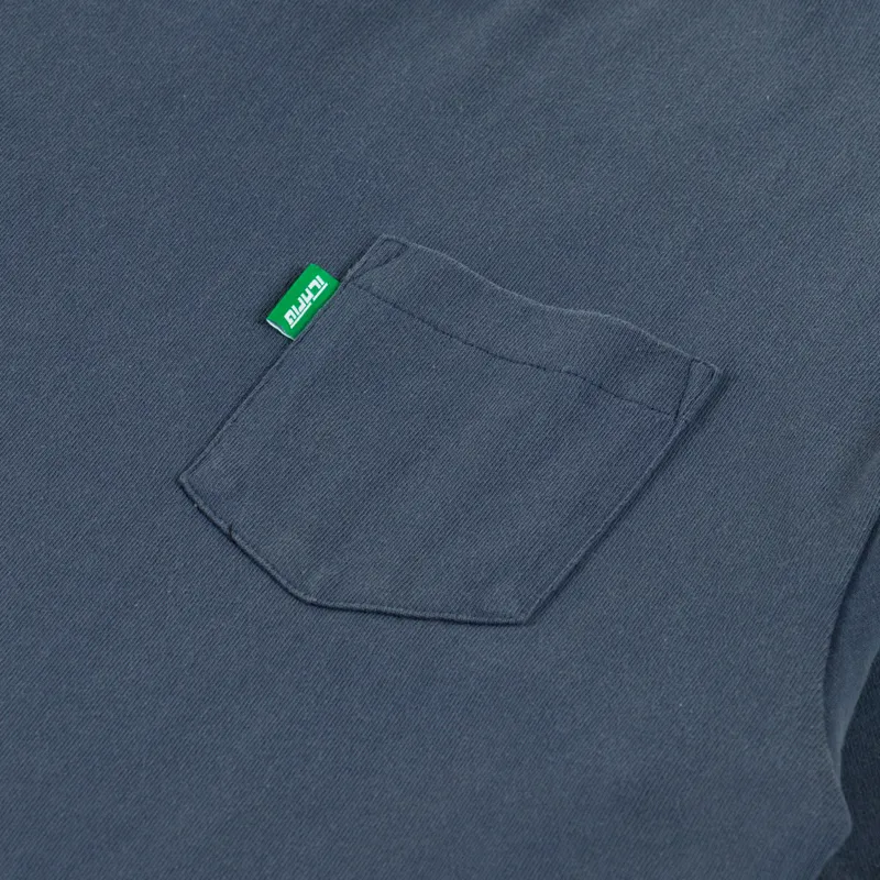 ICHPIG Heavyweight Pocket T Shirt Steel-3