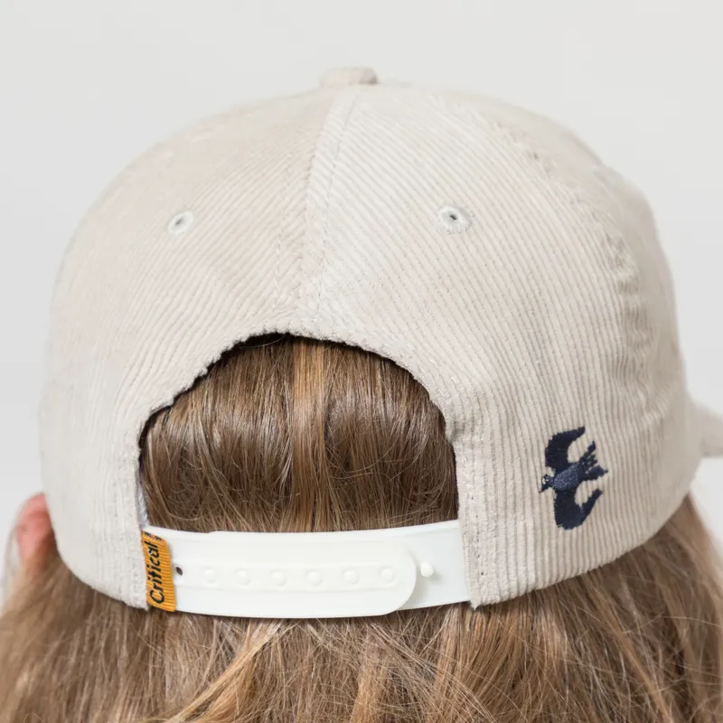 The Critical Slide Society Seabird Cord Cap Ecru-4