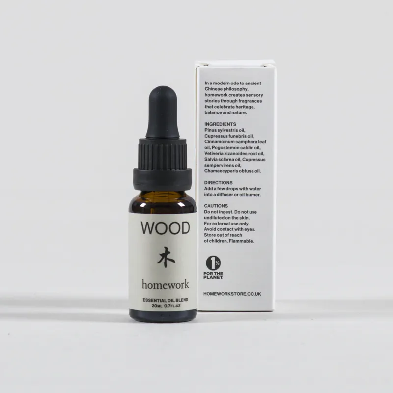Homework Essential Oil Blend Wood-1