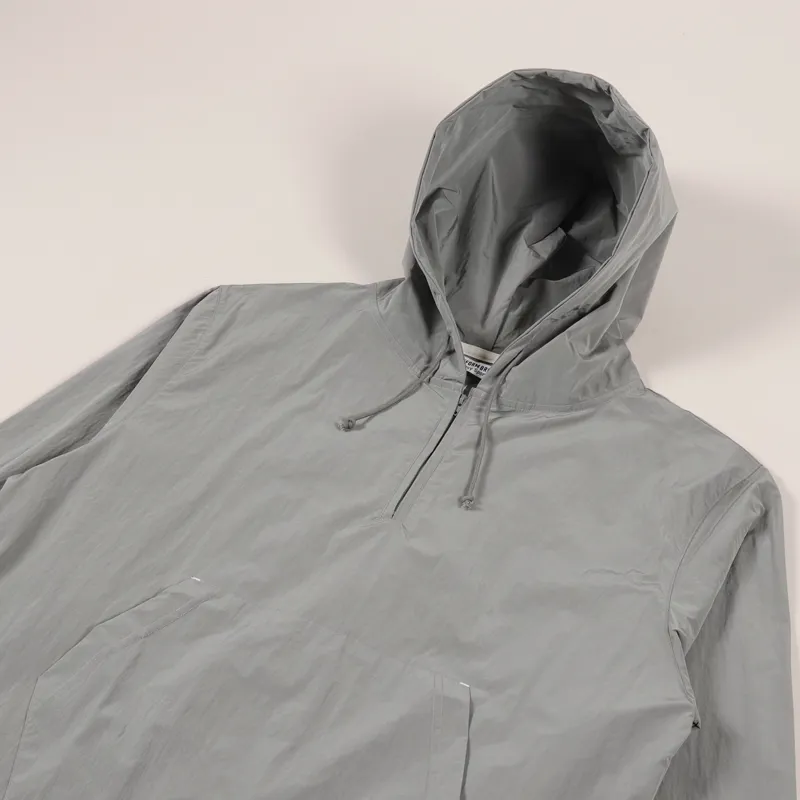 Uniform Bridge Half Zip Hoodie Grey-3