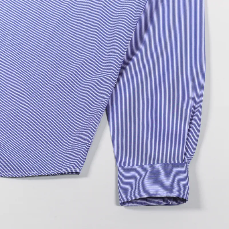 Norse Projects Hans Classic Stripe Shirt Navy Fine Stripe-6