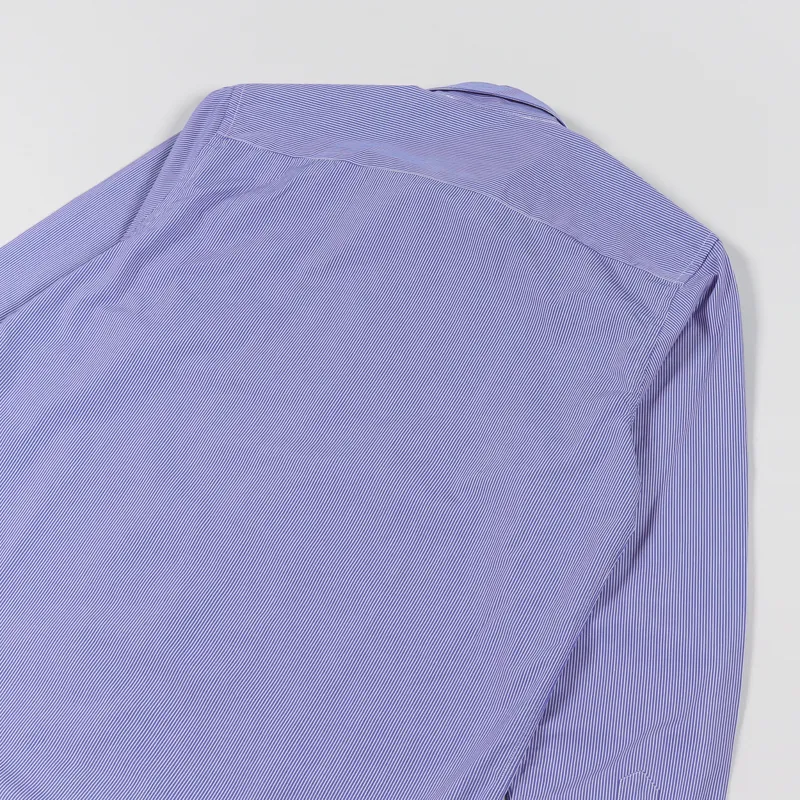 Norse Projects Hans Classic Stripe Shirt Navy Fine Stripe-3