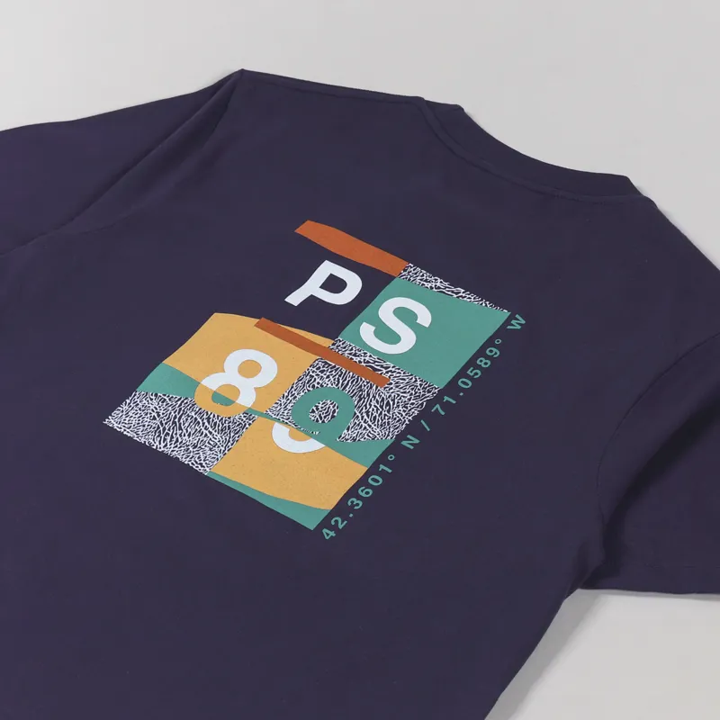 Parlez Harland T Shirt Navy-2