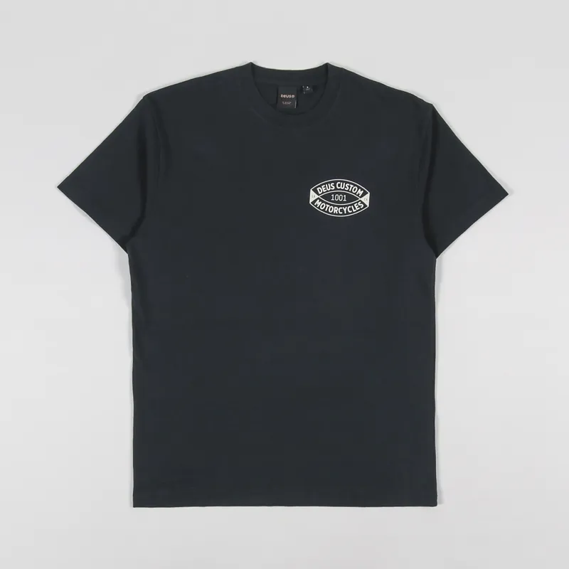 Deus Ex Machina Harlem T Shirt Black-1