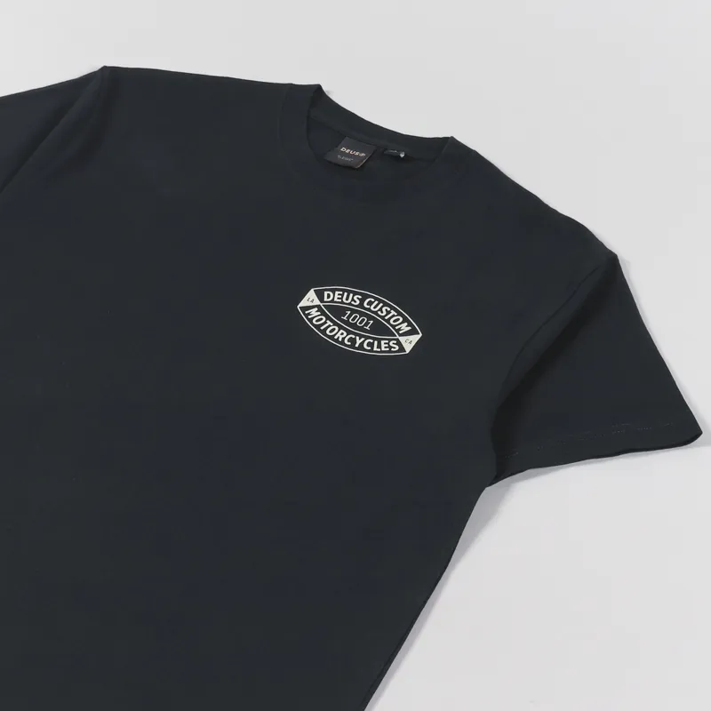 Deus Ex Machina Harlem T Shirt Black-3