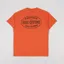 Deus Ex Machina Harlem T Shirt Mandarin Orange