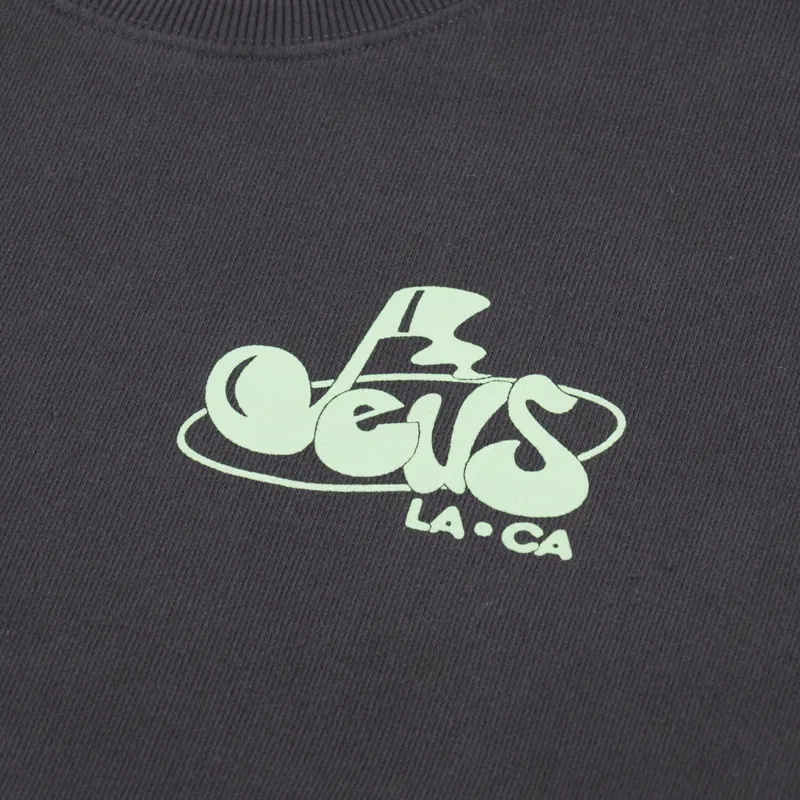 Deus Ex Machina Harmony Crew Sweat Anthracite-5