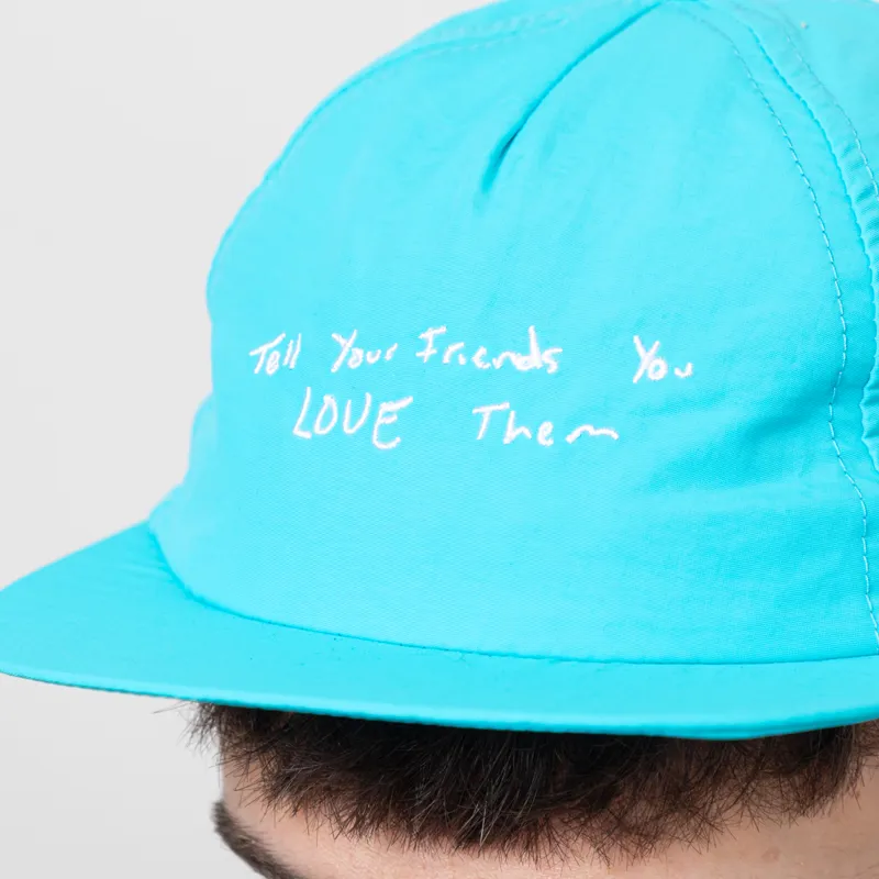Working Class Heroes x Vaga Tell Your Friends You Love Them Nylon Cap Blue-3