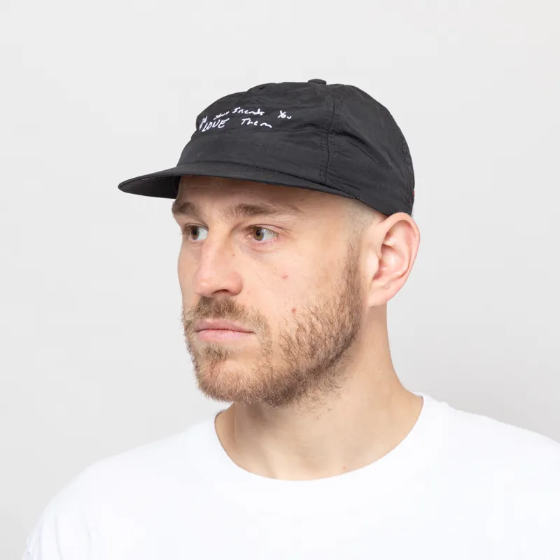 Working Class Heroes x Vaga Tell Your Friends You Love Them Nylon Cap Black