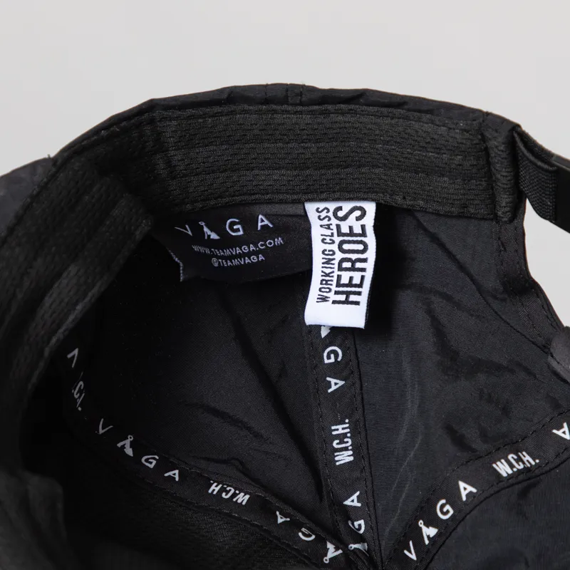 Working Class Heroes x Vaga Tell Your Friends You Love Them Nylon Cap Black-5