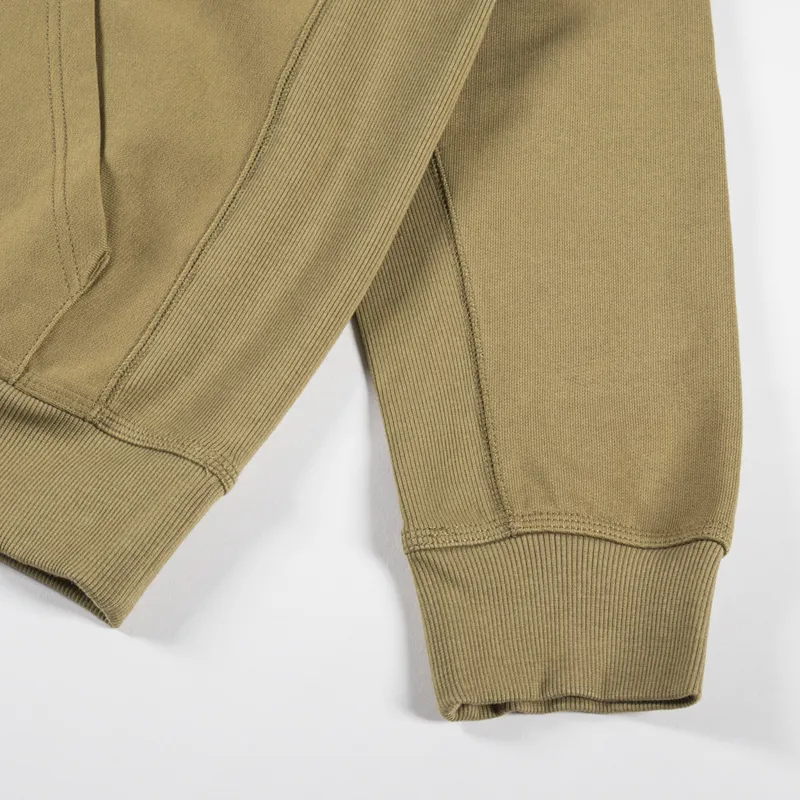 Carhartt WIP Hooded American Script Sweatshirt Larch-5