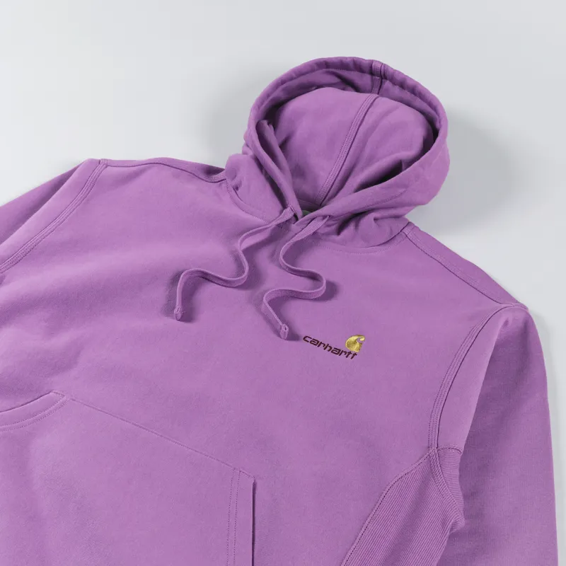 Carhartt WIP Hooded American Script Sweatshirt Violanda-2