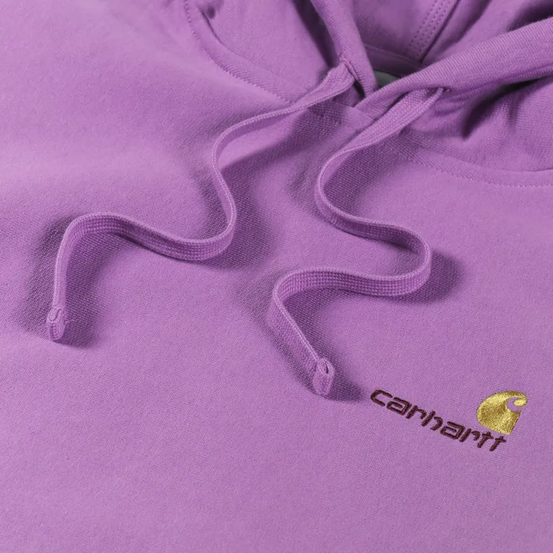 Carhartt WIP Hooded American Script Sweatshirt Violanda-4