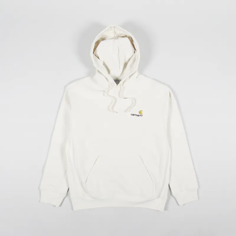 Carhartt WIP Hooded American Script Sweat Natural