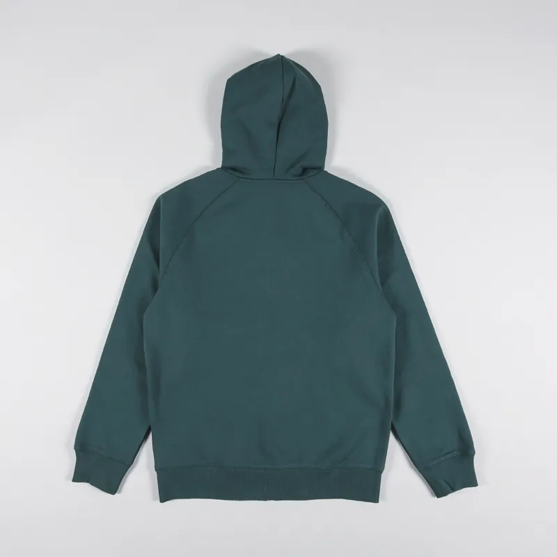 Carhartt WIP Mens Hooded Chase Jacket Botanic Green Gold